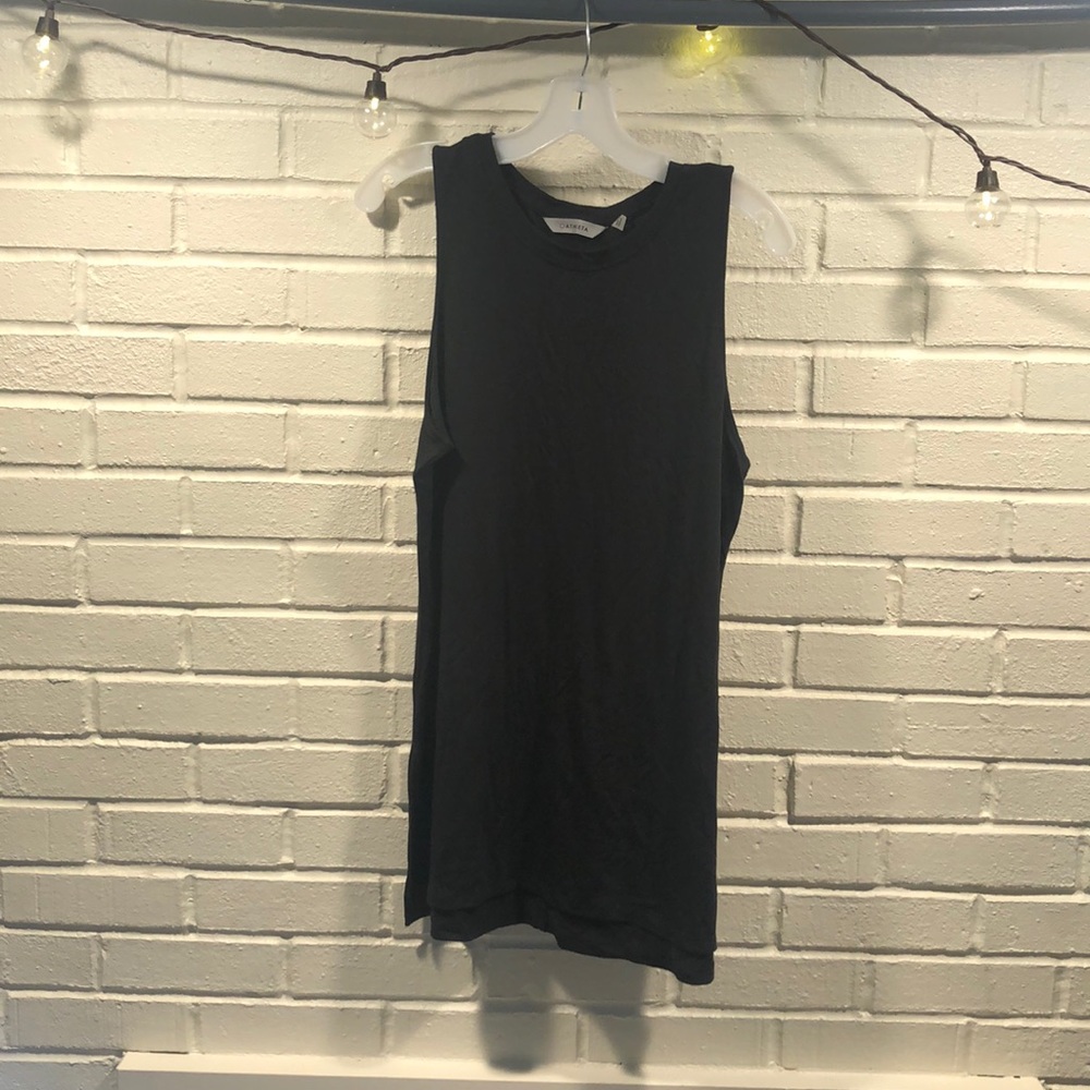 Athleta long workout tank